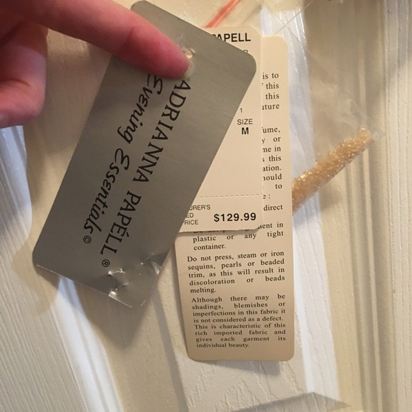 Vintage! Adrianna Papéll Evening Essentials M nwt - Picture 6 of 6